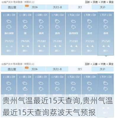 贵州气温最近15天查询,贵州气温最近15天查询荔波天气预报