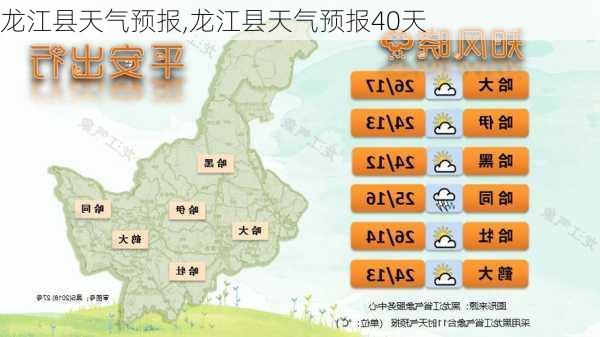 龙江县天气预报,龙江县天气预报40天