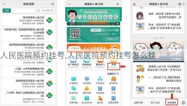 人民医院预约挂号,人民医院预约挂号怎么挂