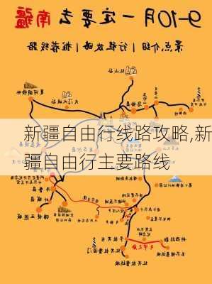 新疆自由行线路攻略,新疆自由行主要路线