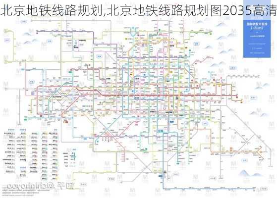 北京地铁线路规划,北京地铁线路规划图2035高清