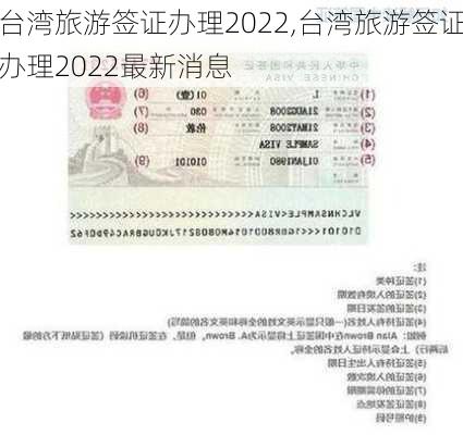 台湾旅游签证办理2022,台湾旅游签证办理2022最新消息