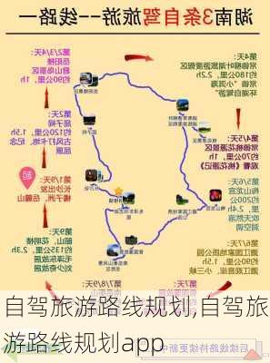 自驾旅游路线规划,自驾旅游路线规划app