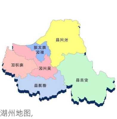 湖州地图,