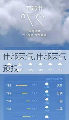 什邡天气,什邡天气预报