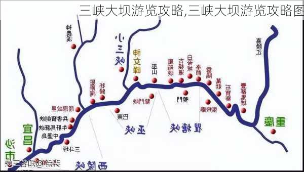 三峡大坝游览攻略,三峡大坝游览攻略图