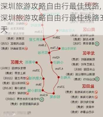 深圳旅游攻略自由行最佳线路,深圳旅游攻略自由行最佳线路3天