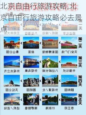 北京自由行旅游攻略,北京自由行旅游攻略必去景点