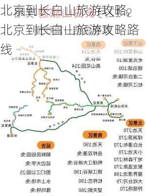 北京到长白山旅游攻略,北京到长白山旅游攻略路线