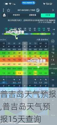 普吉岛天气预报,普吉岛天气预报15天查询