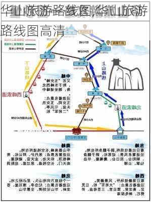 华山旅游路线图,华山旅游路线图高清