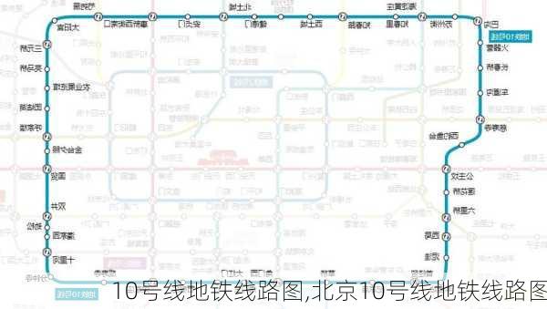 10号线地铁线路图,北京10号线地铁线路图