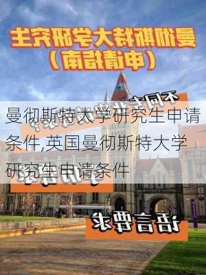 曼彻斯特大学研究生申请条件,英国曼彻斯特大学研究生申请条件