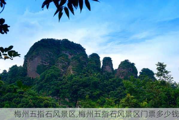 梅州五指石风景区,梅州五指石风景区门票多少钱