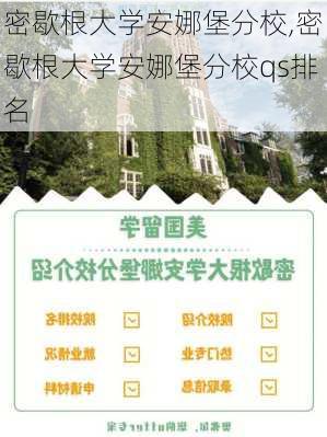 密歇根大学安娜堡分校,密歇根大学安娜堡分校qs排名