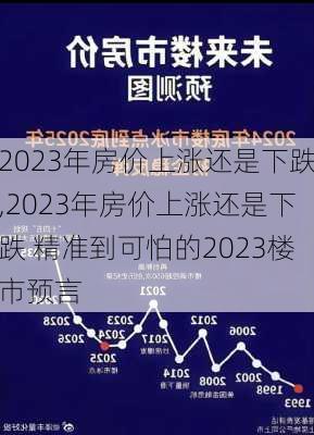 2023年房价上涨还是下跌,2023年房价上涨还是下跌 精准到可怕的2023楼市预言