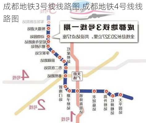 成都地铁3号线线路图,成都地铁4号线线路图