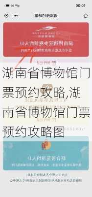 湖南省博物馆门票预约攻略,湖南省博物馆门票预约攻略图