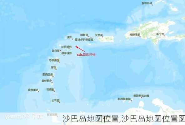 沙巴岛地图位置,沙巴岛地图位置图