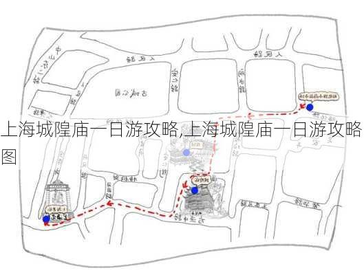 上海城隍庙一日游攻略,上海城隍庙一日游攻略图