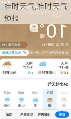 准时天气,准时天气预报