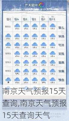 南京天气预报15天查询,南京天气预报15天查询天气