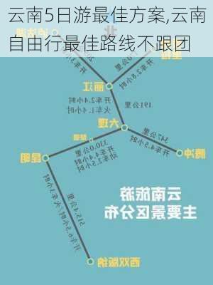 云南5日游最佳方案,云南自由行最佳路线不跟团