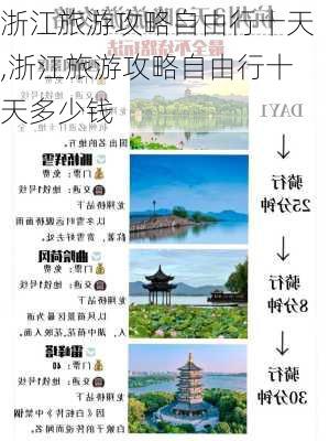 浙江旅游攻略自由行十天,浙江旅游攻略自由行十天多少钱