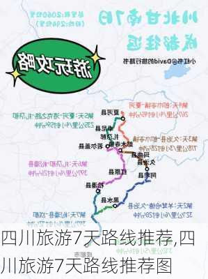 四川旅游7天路线推荐,四川旅游7天路线推荐图