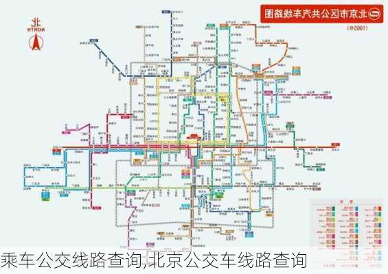 乘车公交线路查询,北京公交车线路查询