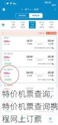 特价机票查询,特价机票查询携程网上订票