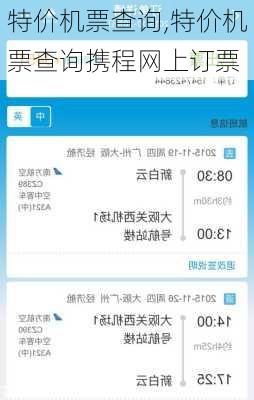 特价机票查询,特价机票查询携程网上订票