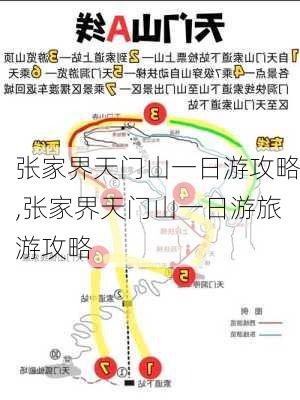 张家界天门山一日游攻略,张家界天门山一日游旅游攻略