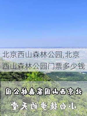 北京西山森林公园,北京西山森林公园门票多少钱