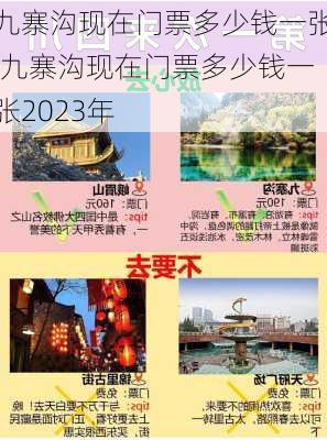 九寨沟现在门票多少钱一张,九寨沟现在门票多少钱一张2023年