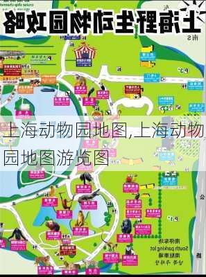 上海动物园地图,上海动物园地图游览图