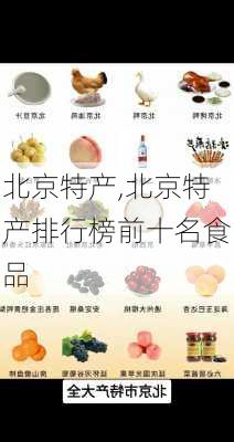 北京特产,北京特产排行榜前十名食品