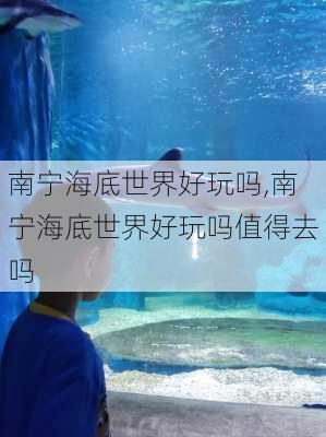 南宁海底世界好玩吗,南宁海底世界好玩吗值得去吗