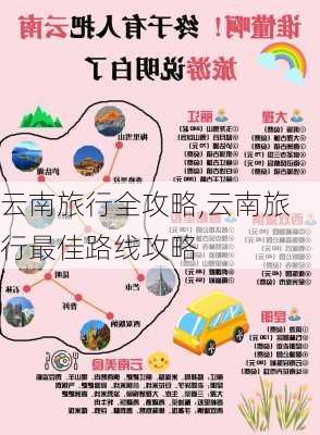 云南旅行全攻略,云南旅行最佳路线攻略