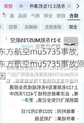 东方航空mu5735事故,东方航空mu5735事故原因