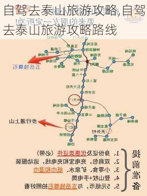 自驾去泰山旅游攻略,自驾去泰山旅游攻略路线