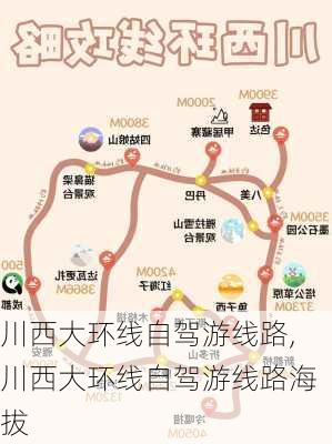 川西大环线自驾游线路,川西大环线自驾游线路海拔