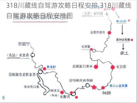 318川藏线自驾游攻略日程安排,318川藏线自驾游攻略日程安排图