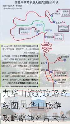 九华山旅游攻略路线图,九华山旅游攻略路线图片大全